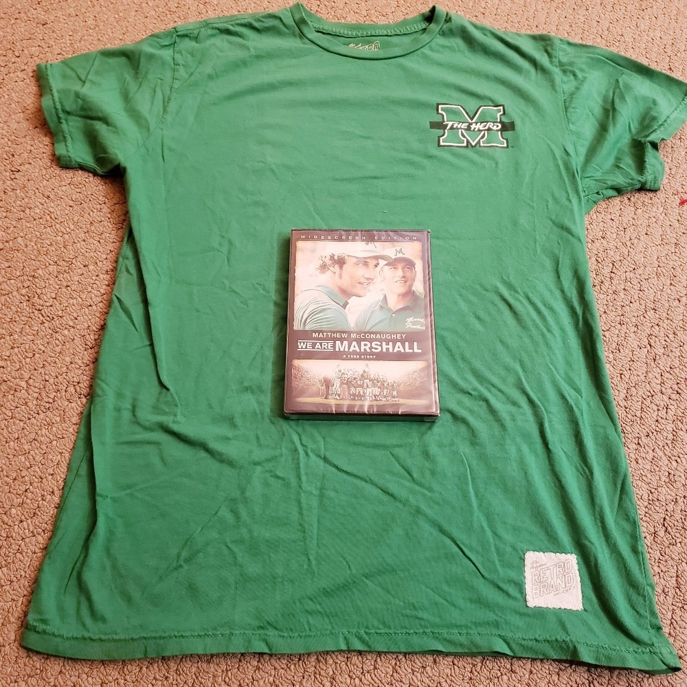 Marshall Thundering Herd Bundle: DVD & Shirt (M)